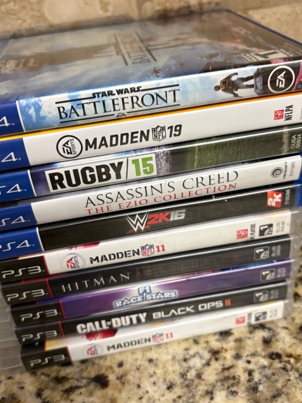 Game Discs Stack - Picture 2 of 3
